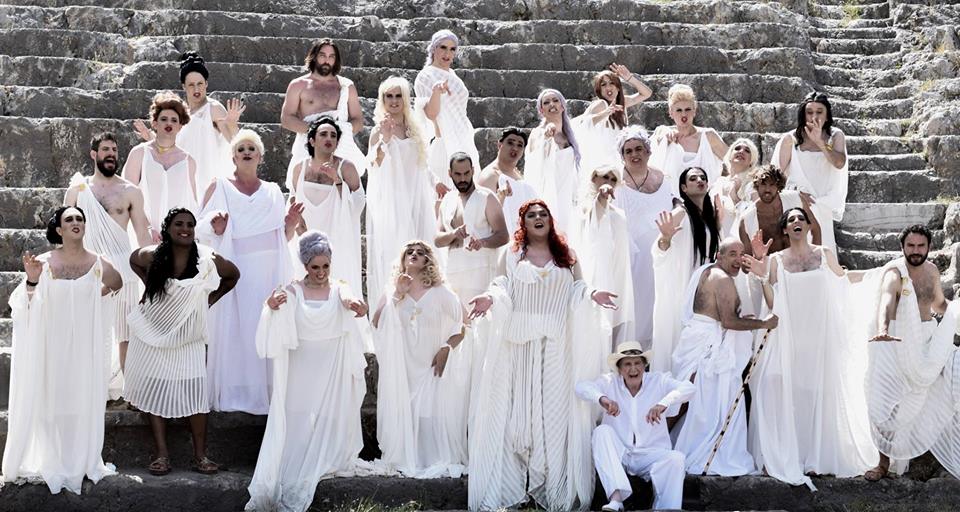 Fkstories Εκκλησιάζουσες του Αριστοφάνη απόψε στο Θέατρο Δάσους Τεχνη  ΡΗΓΑΣ ΛΟΥΔΑΡΟΣ ΚΩΝΣΤΑΝΤΙΝΟΥ ΘΕΣΣΑΛΟΝΙΚΗ ΘΕΑΤΡΟ ΔΑΣΟΥΣ ΕΚΚΛΗΣΙΑΖΟΥΣΕΣ 