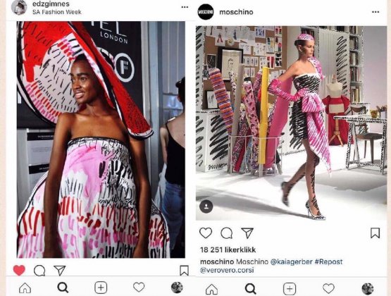 Fkstories Moschino: Δέχεται Νέες Κατηγορίες Για Την Αντιγραφή Σχεδίων Fk Stories Viral  αντιγραφή moschino Jeremy Scott fashion show Edda Gimnes collection brand 