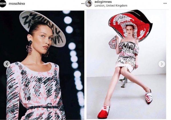 Fkstories Moschino: Δέχεται Νέες Κατηγορίες Για Την Αντιγραφή Σχεδίων Fk Stories Viral  αντιγραφή moschino Jeremy Scott fashion show Edda Gimnes collection brand 